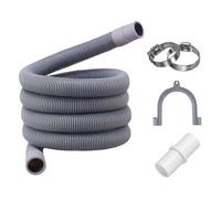 Kit de rallonge de tuyau d'évacuation extensible 19-28 mm pour lave-linge et lave-vaisselle Siemens