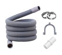 Kit de rallonge de tuyau d'évacuation extensible 19-28 mm pour lave-linge et lave-vaisselle Siemens