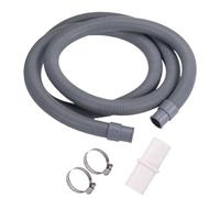 Kit De Rallonge De Tuyau D'évacuation Universel 100 Cm For Lave-linge Et Lave-vaisselle, Avec Colliers De Serrage Et Support De Tuyau D'évacuation En U