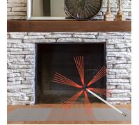 Kit de Ramonage - VEVOR - 8 Tiges - Nylon - 12""-24"" - Poêle à Pellet