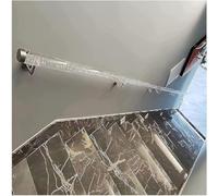 Kit de rampe d'escalier en acrylique transparent, 50 à 140 cm, barre d'appui intérieure pour escaliers, support de rampe pour la maison, la sécurité du couloir