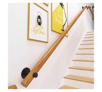Kit de rampe d'escalier en bois à fixation murale antidérapante pour intérieur de sécurité (80 cm) durable, facile à installer, parfait pour un usage domestique.