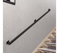 Kit de rampe d'escalier industriel - Garde-corps réglable en fer forgé pour une sécurité d'escalier intérieure et extérieure sécurisée