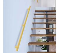 Kit de rampe d'escalier moderne antidérapant pour marches intérieures/extérieures, rampes d'escalier industrielles, longueur réglable 1 m, 2 m, 5 m et 6 m (90 cm)