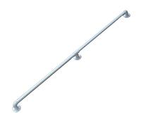 Kit de rampe d'escalier moderne pour intérieur/extérieur - Rampe de sécurité de 0,3 m à 6,1 m 250 cm pour escalier, rampes pour la maison et le jardin