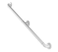 Kit de rampe en acier inoxydable antidérapant en nylon avec supports muraux 50 cm Rampe de sécurité pour salle de bain intérieure et extérieure Solution de sécurité durable