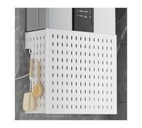 Kit de rangement mural avec crochets, housse et bloqueur de pipeline pour la maison, le bureau, le studio, le garage