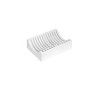 Kit de rangement pour assiettes, 13 assiettes maximum, plastique, blanc