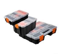Kit de rangement robuste pour boîte à outils pour ranger vis, boulons et autres petits articles en un seul endroit (L)