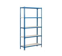 Kit de rangement - SIMON RACK - Simonclick 5-300 - Bleu-Blanc - 1800x900x300mm - Montage facile