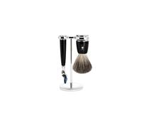 MÜHLE Set de rasage Blaireau pour rasoir, maquinilla Gillette Fusion & Support Rytmo
