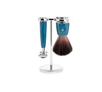 Mühle Shaving Rasoir de sécurité Rytmo s21m228sr Bleu pétrole (x3)