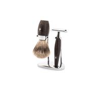 Kit de rasage de sécurité chêne Mühle Kosmo Pur (x3) Gris TU