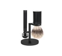 Kit de rasage de sécurité tout inox Mühle Rocca Pur (x3) Noir TU