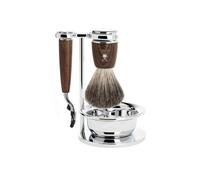 Kit de rasage frêne Mühle Rytmo Mach3 Pur (x4) Marron TU