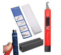 Kit De Ravissement De Club De Golf, Ruban Adhésif À Double Revêtement + Lame À Crochet + Pince À Étau En Caoutchouc, Outil De Retrait, Fournitures De Golf, 2022