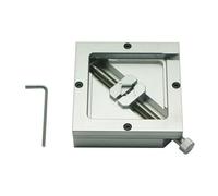 Kit de reballing pour Bga 90 mm avec 10 gabarits en métal argenté pour gabarit PCB de 0,3 à 0,76 mm compatible avec table Ht-90