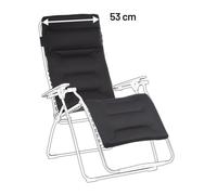 Kit De Rechange Fauteuil Relax Jardin - Chaise Longue Xl - 53cm - Rsx Xl/futura Xl - Aircomfort® - Noir Acier - Lafuma Mobilier