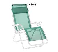 Kit De Rechange Fauteuil Relax Transat Jardin - Chaise Longue : 48 Cm - Rt/rclip - Batyline® Iso - Vert Chlorophylle - Lafuma Mobilier