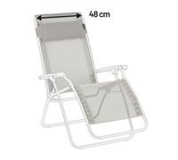 Kit De Rechange Fauteuil Relax Transat Jardin - Chaise Longue : 48 Cm - Rt/rclip - - Beige Seigle - Lafuma Mobilier
