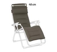 Kit De Rechange Fauteuil Relax Transat Jardin - Chaise Longue - 48cm - Rsx/futura - Aircomfort® - Marron Taupe - Lafuma Mobilier