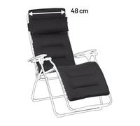 Kit De Rechange Fauteuil Relax Transat Jardin - Chaise Longue - 48cm - Rsx/futura - Aircomfort® - Noir Acier - Lafuma Mobilier