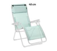 Kit De Rechange Fauteuil Relax Transat Jardin - Chaise Longue - 48cm - Rsx/futura - Batyline® Duo - Bleu Mistral Blue - Lafuma Mobilier