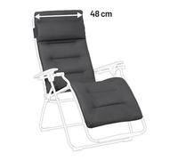 Kit De Rechange Fauteuil Relax Transat Jardin - Chaise Longue - 48cm - Rsx/futura - Becomfort® - Gris Dark Grey - Lafuma Mobilier
