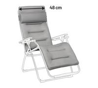 Kit De Rechange Fauteuil Relax Transat Jardin - Chaise Longue - 48cm - Rsx/futura - Becomfort® - Gris Silver - Lafuma Mobilier