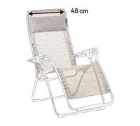 Kit De Rechange Fauteuil Relax Transat Jardin - Chaise Longue - 48cm - Rsx/futura - Velio - Beige Ipanema - Lafuma Mobilier