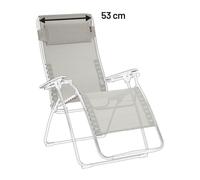 Kit De Rechange Fauteuil Relax Transat Jardin - Chaise Longue Xl - 53cm - Rsx Xl/futura Xl - Batyline® Duo - Gris Galet - Lafuma Mobilier