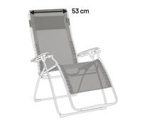 Kit De Rechange Fauteuil Relax Transat Jardin - Chaise Longue Xl - 53cm - Rsx Xl/futura Xl - Batyline® Iso - Marron Terre - Lafuma Mobilier