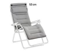 Kit De Rechange Fauteuil Relax Transat Jardin - Chaise Longue Xl - 53cm - Rsx Xl/futura Xl - Becomfort® - Gris Silver - Lafuma Mobilier