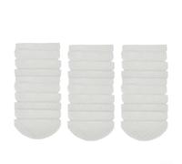 Kit de rechange pour aspirateur imou L11 comprenant 6 brosses latérales, 1 brosse à rouleau, 2 filtres, 2 chiffons de serpillère, 6 (30 serpillères jetables)