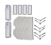Kit de rechange pour aspirateur Narwal Robot avec filtre, serpillère, chiffon à poussière, sacs à poussière, brosses latérales pour Freo for X, Ultra Plus pour K1 Series