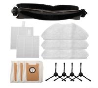 Kit de rechange pour aspirateur robot Airrobo T20/T20+ : principal pour brosses, brosses latérales, filtre, serpillère et sacs à poussière (A)