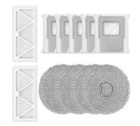 Kit de rechange pour aspirateur robot DJI pour ROMO comprenant une brosse latérale, un filtre, des chiffons et des sacs de collecte jetables
