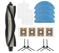 Kit de rechange pour aspirateur robot ILIFE A30 Pro avec brosse principale, brosse latérale, filtre serpillère, chiffon à poussière, 13/28 pièces d'accessoires de nettoyage (A)