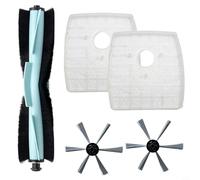 Kit de rechange pour aspirateur SilverCrest M690 WAP W310 Brosse principale, brosses latérales, ensemble de filtres pour robot, accessoires de nettoyage, matériel en nylon