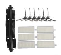 Kit de rechange pour aspirateur TP-Link RV10 RV10 Plus RV30 RV30 Plus avec brosse à rouleau, brosses latérales et filtres, ensemble de pièces compatibles pour le nettoyage domestique