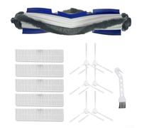 Kit de rechange pour brosse principale et latérale Explorer Serie 60 RG7447 RG7455 avec 1 brosse centrale standard, 5 filtres, 6 brosses latérales, 1 brosse de nettoyage