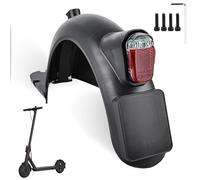 Kit de rechange pour garde-boue arrière de scooter : TOATELU Garde-boue arrière et feu arrière LED pour Segway Ninebot Max G30 G30D Fender Taillight, garde-boue arrière de scooter avec crochet, feu