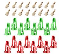 Kit de rechange pour InterMatic T100 Serie, 8 cycles marche/arrêt, compatible avec T101, T102, T103, T104, accessoires robustes rouge, vert, or, argent, 16 pièces