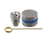 Kit de rechange pour lance à mousse neige avec embout orifice de 0,1 mm, générateur de mousse haute pression en acier inoxydable pour pièces de mousse de lavage de voiture de 3000 psi et épaisseur (3