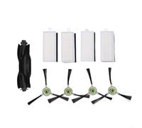 Kit de rechange pour Lefant U180 M2 Pro M2 Plus pour OKP K8 pour K7, brosse principale, brosses latérales, filtre HEPA, plastique nylon, installation facile pour aspirateur robot nettoyage (A)