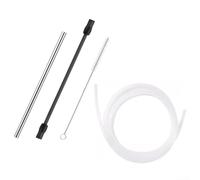 Kit de rechange pour mousseur à lait Siemens pour EQ6 | Ensemble de tubes à vapeur pour machines à café série EQ6 | Matériau durable pour une installation facile et une performance fiable (lot de 4)