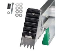 Kit De Rechange pour Pieds D'Échelle - Patins Antidérapants en Aluminium et Caoutchouc,Remplacement D'Échelle Télescopique, Réparation, Toit, Escaliers, Établi, Perceuse, Travail À Domicile, Intér