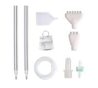 Kit de rechange pour stylo Gem Dot sous vide : 2 brosses avec cartouches filtrantes et pointes de rechange (3/5 pièces) | Accessoires de bricolage compatibles pour peinture au diamant, outils PA