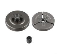 Kit de rechange pour tronçonneuse avec roulement à aiguilles 45 CC 58 CC | Convient aux modèles 4500, 5200, 5800, avec embrayage et tambour, pour une construction robuste