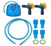 Kit de rechange pour valve de morsure - Accessoire pour silicone souple - Pack d'hydratation - Anti-fuite - Embout buccal Easy -Atach - Kit de valve à eau pour le sport, la gym, le cyclisme